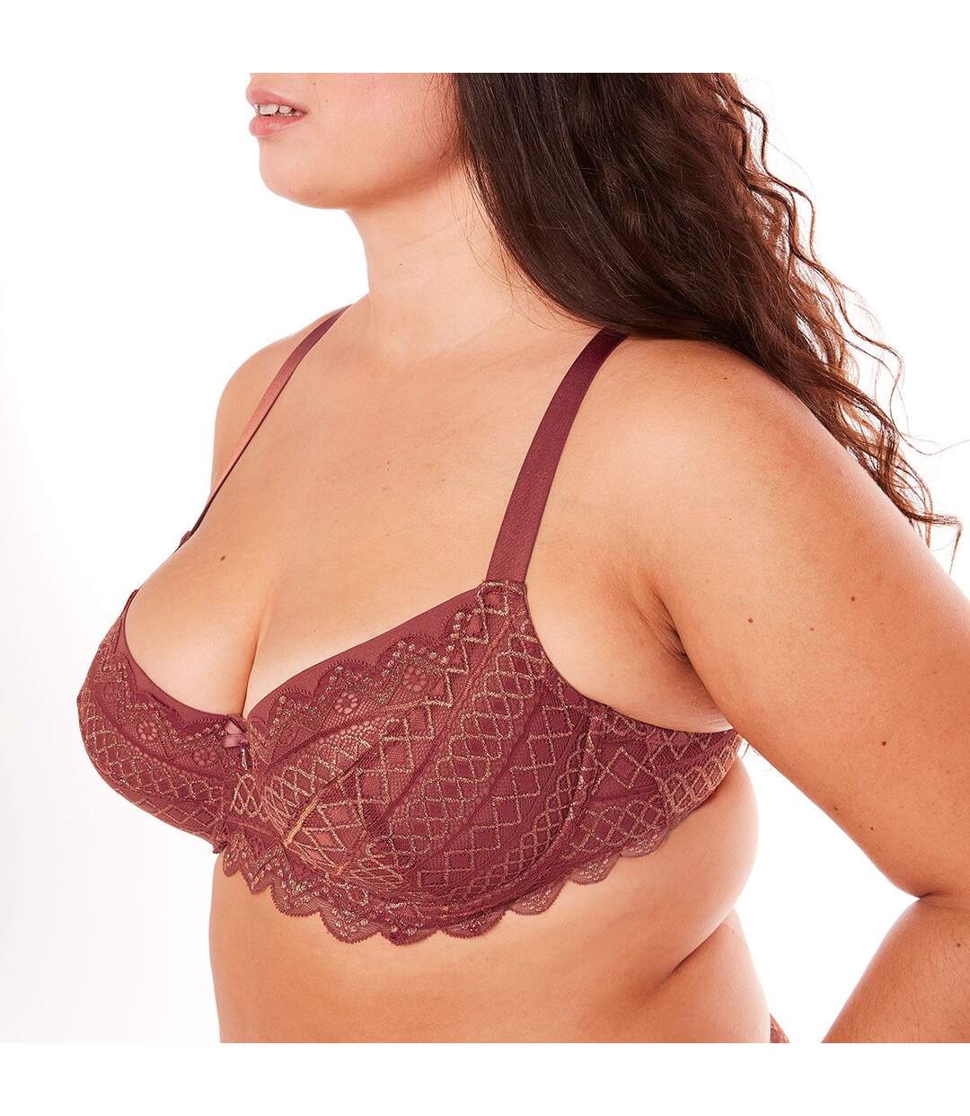 Soutien-gorge grand maintien caramel Espérance