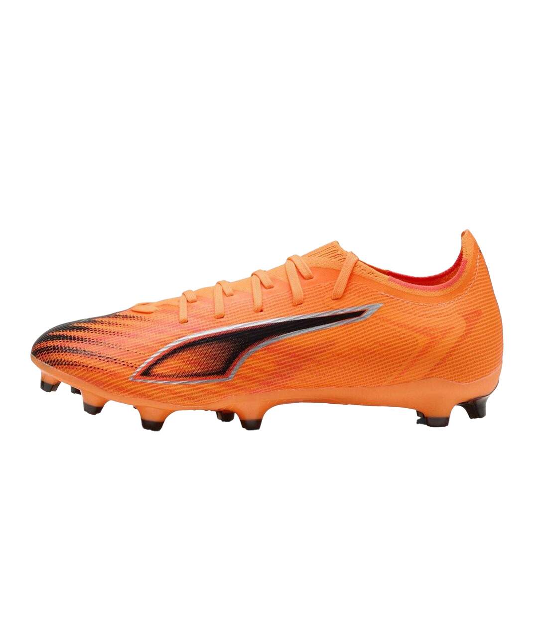 Unisex Adult Ultra 6 Match Firm Ground Football Boots Orange Black Puma-2