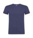 T-shirt beagle homme bleu denim Roly Roly