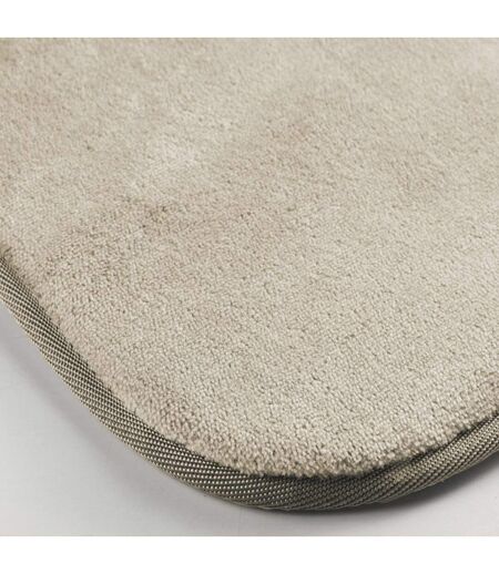 Tapis Uni en Flanelle Flanou 60x110cm Taupe