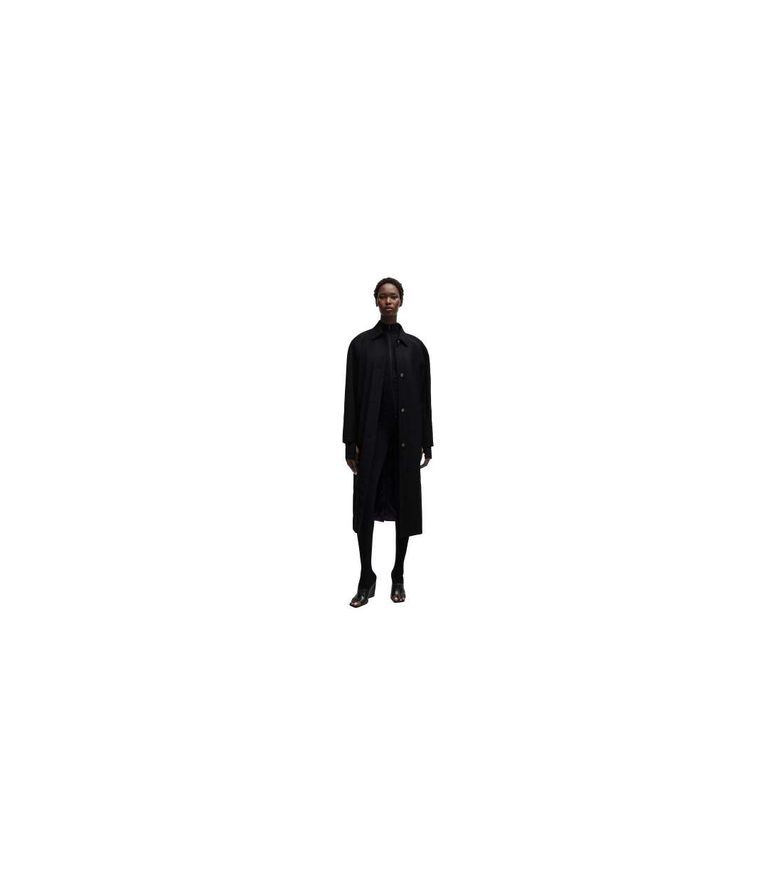 Pardessus Copilot Femme Noir Boss-1