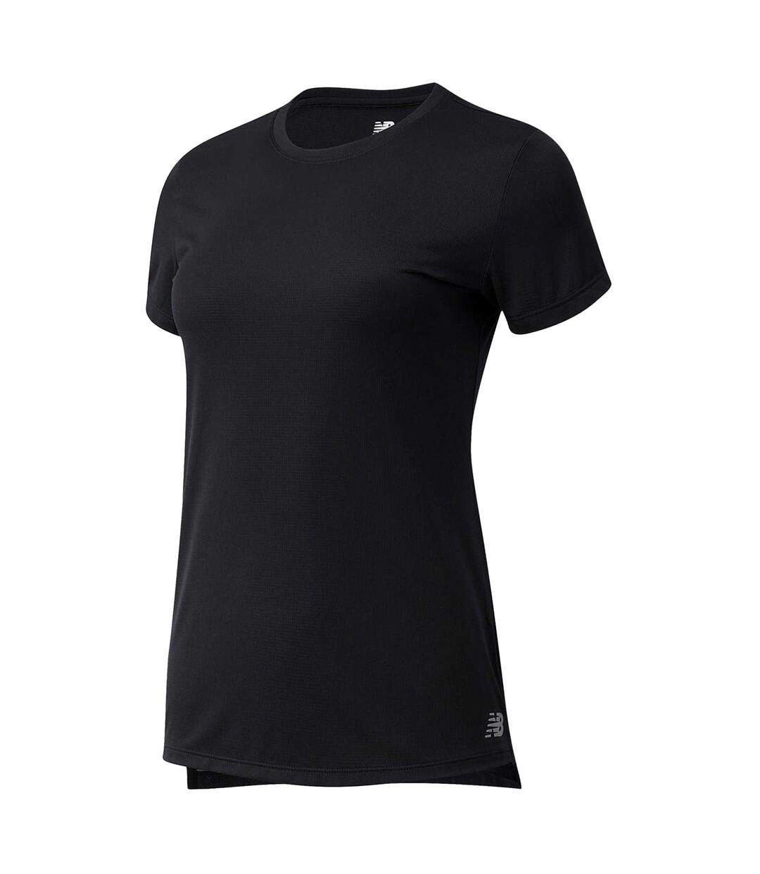 T-shirt Course À Pied Motif/style Uni Femme Noir New Balance-2