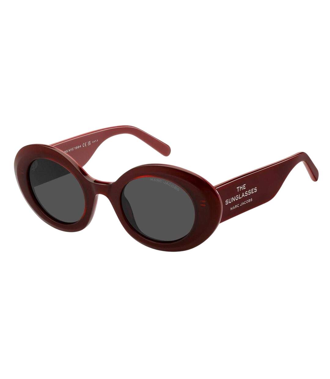 Womens/ladies Sunglasses One Size Burgundy Marc Jacobs-1