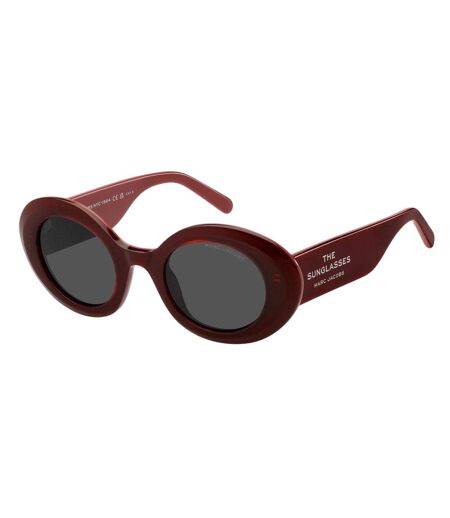 Womens/ladies Sunglasses One Size Burgundy Marc Jacobs