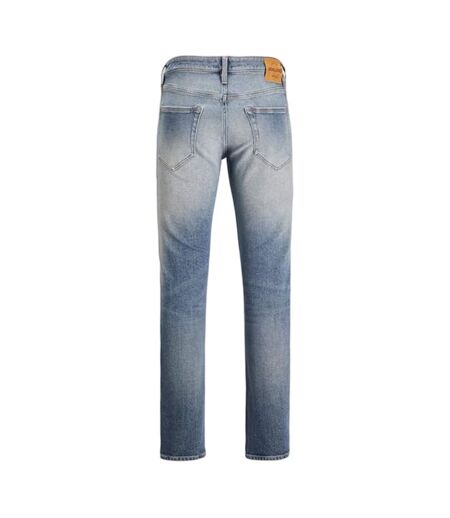 Mens Glenn 5 Pockets Skinny Jeans Blue Denim Jack And Jones