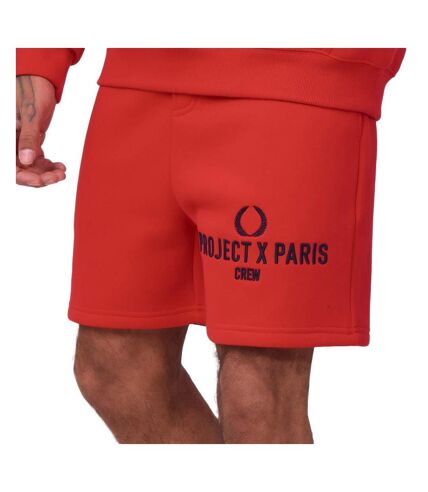 Short Rouge Homme Project X Paris Crew - M