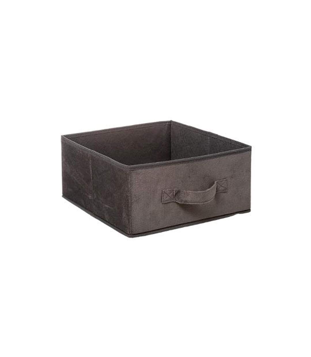 Boîte de Rangement Velours Mix n'Modul 31x31cm Gris Foncé-1