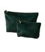 Velvet Accessory Bag L Dark Emerald Bagbase-2