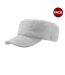 Lot de 2  casquettes militaire tank adulte blanc Atlantis