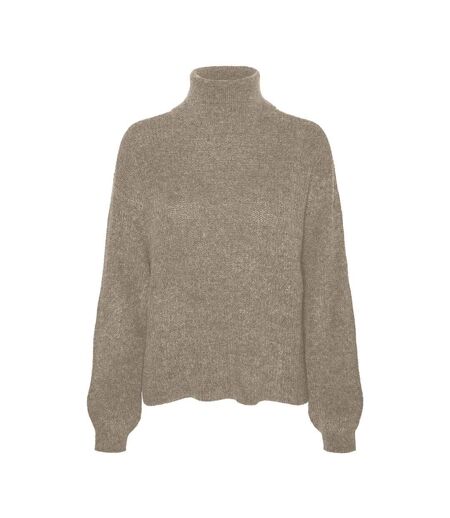 Pull beige femme vero moda mili