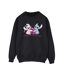 Disney - Sweat LILO AND STITCH OHANA HEART WITH ANGEL - Femme (Noir) - UTBI22847-1