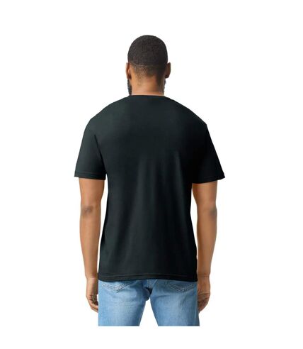 Gildan Unisex Adult CVC T-Shirt (Pitch Black) - UTBC5222