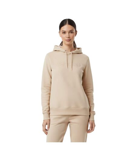Sweat À Capuche Motif/style Logo Classique Femme Crème USA Pro