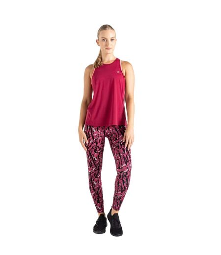 Débardeur Gravitate Femme Rose Foncé Rose Néon Dare 2B