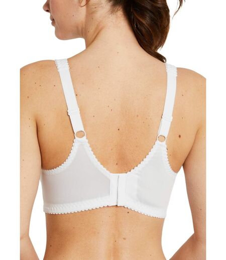 Soutien-gorge sans armatures tulle brodé