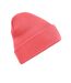 Bonnet adulte corail Beechfield