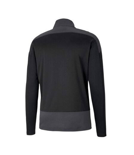 Haut d'entrainement noir homme puma teamgoal