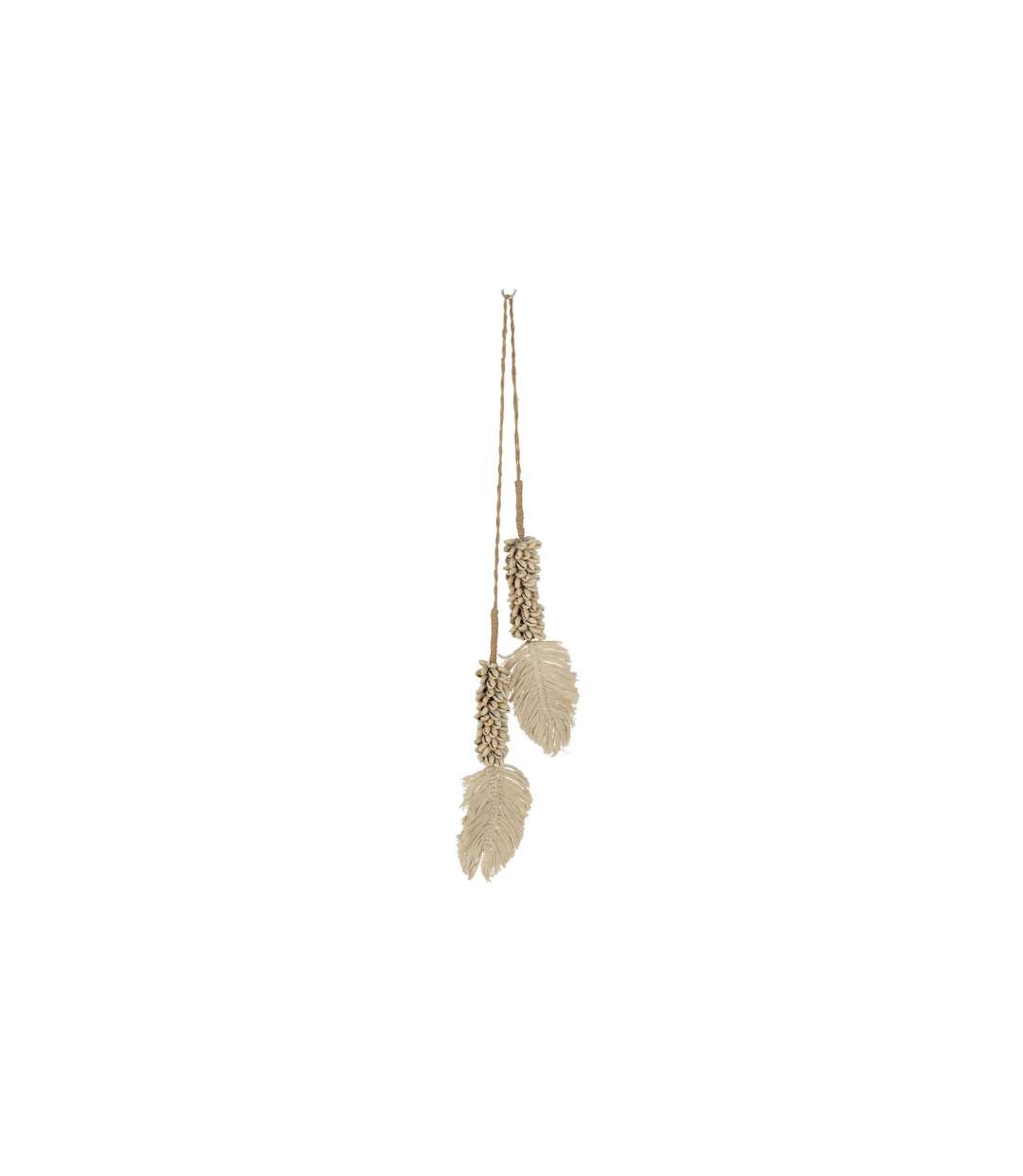 Décoration Coquillages à Suspendre Cauris 66cm Beige-1