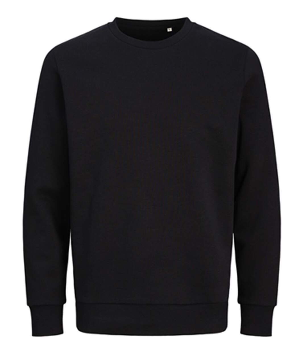 Sweat col rond - JACK&JONES - Unisexe - JJ3900 - noir