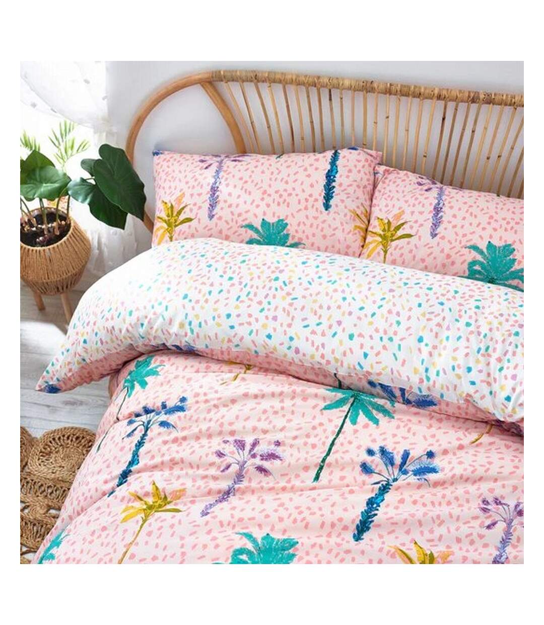 Palmtropolis duvet cover set pink Style Lab-3