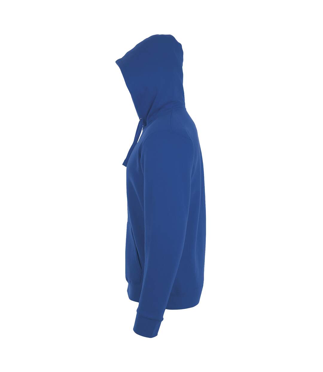 Sweat à capuche et fermeture zippée homme bleu roi SOLS