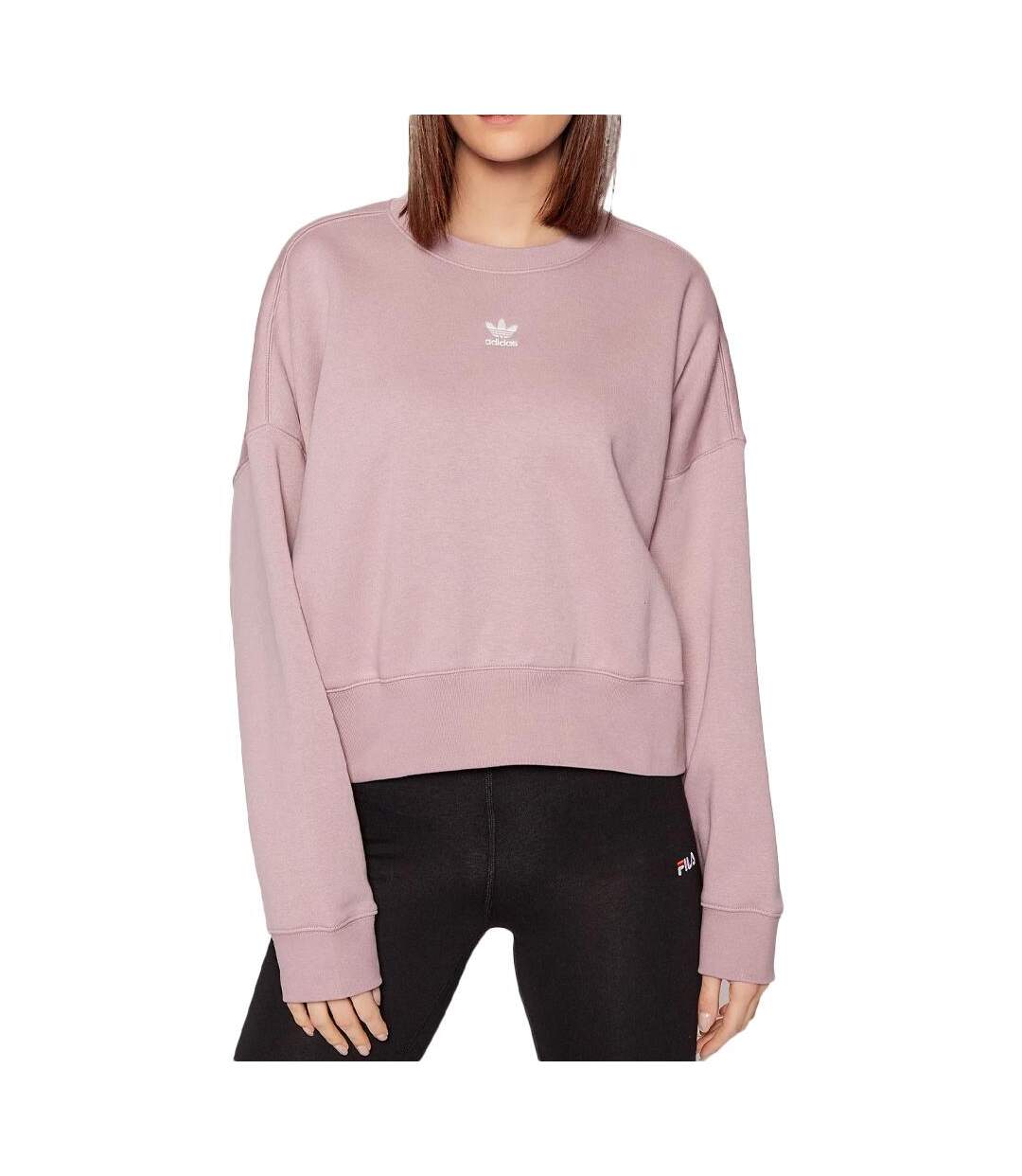 Sweat Mauve Femme Adidas  HF7480 - 46-1