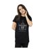 Disney Femme/Les femmes Mary Poppins Carousel Sketch Coton Boyfriend T-Shirt (Noir) - UTBI49437-2