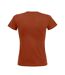 SOLS Womens/Ladies Regent Fit Short Sleeve T-Shirt (Terracotta)