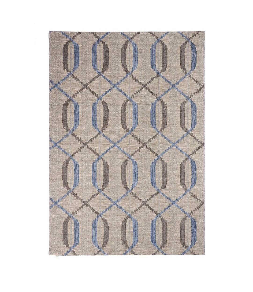 Tapis extérieur tissé kilim rectangle SCANDINA-1