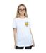 Disney Womens/Ladies Toy Story 4 Logo Breast Print Cotton Boyfriend T-Shirt (Blanc) - UTBI46968-2