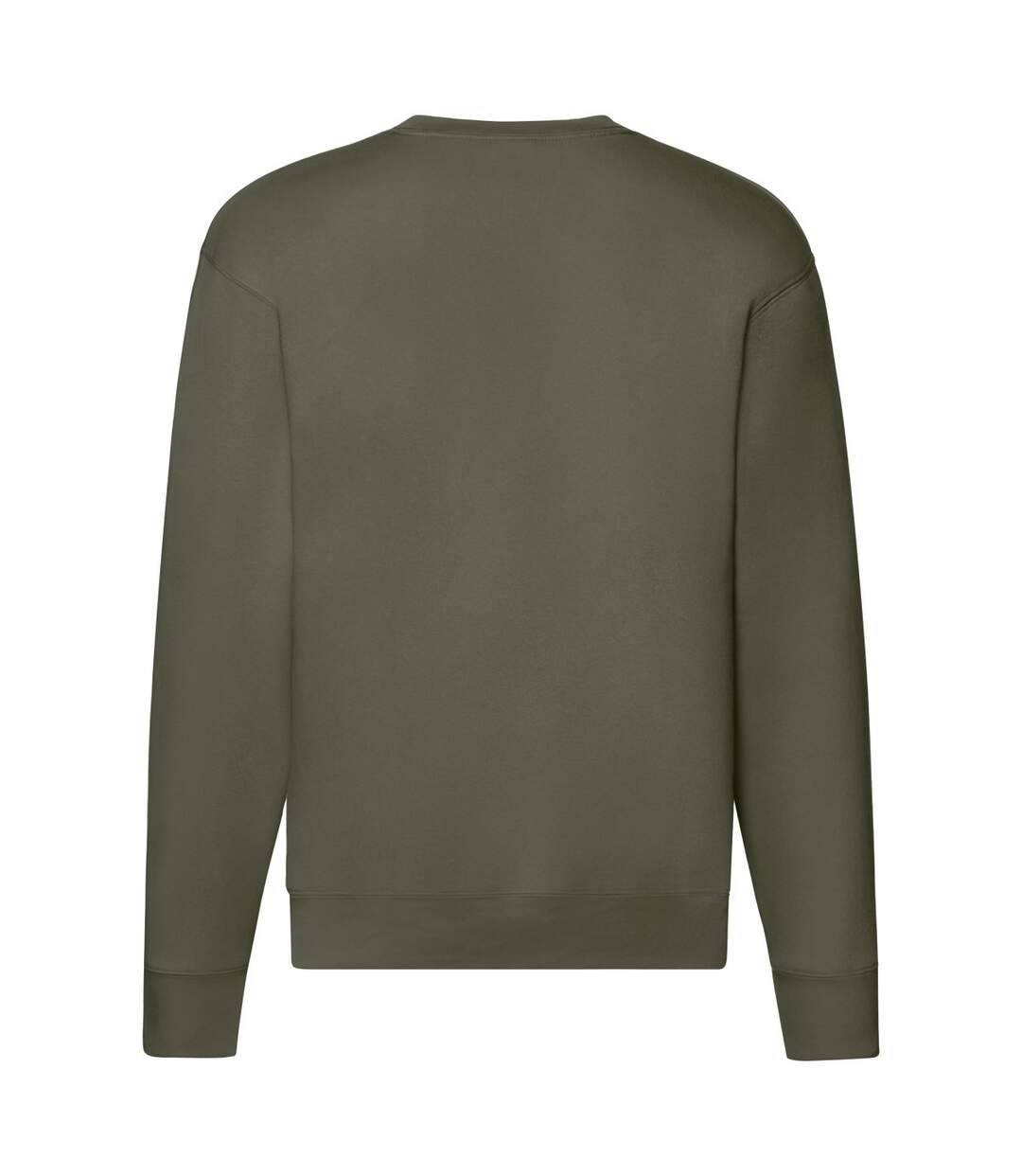 Mens Premium Set-in Sweatshirt Classic Olive Fruit Of The Loom-2