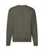 Mens Premium Set-in Sweatshirt Classic Olive Fruit Of The Loom-2