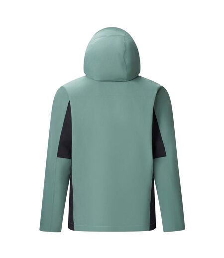 Mens Birchdale Ii Waterproof Jacket Dark Forest Green Black Regatta