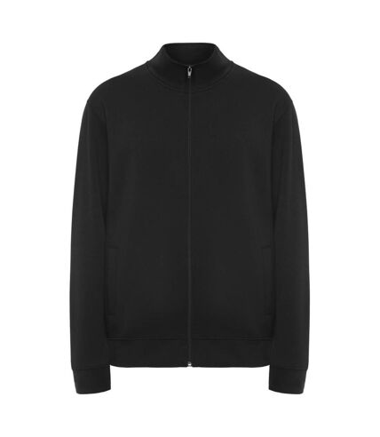 Roly Unisex Adult Ulan Full Zip Sweatshirt (Solid Black)
