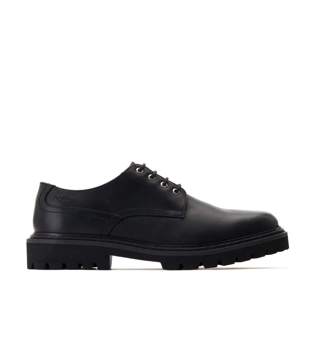 Derbies wick homme noir Base London