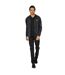 Mens Sereno 3 Stripes Aeroready Slim Track Jacket Black Adidas-2