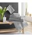 Drap de Bain Tendresse 90x150cm Gris Perle-3