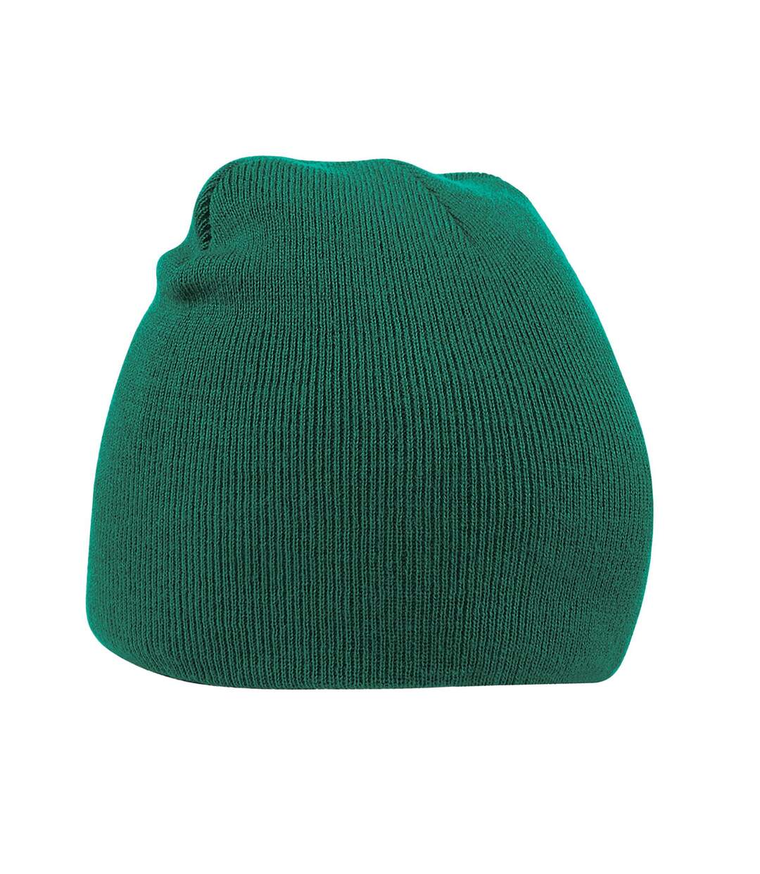 Bonnet Unisexe Adulte Original Pull-on Beanie Vert Bouteille Beechfield-1