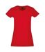 Build Your Brand Womens/Ladies Basic T-Shirt (City Red) - UTRW9134