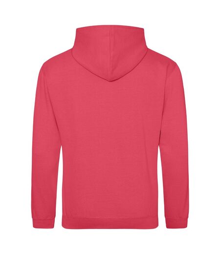 Awdis - Sweat à capuche COLLEGE - Adulte (Rose foncé) - UTRW164