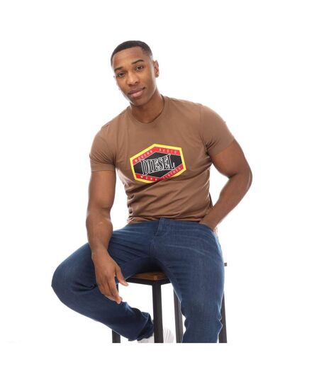 T-shirt T-diegor 15-i Homme Marron Diesel