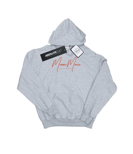 Disney - Sweat à capuche MICKEY MOUSE CALIFORNIA - Femme (Gris chiné) - UTBI10762