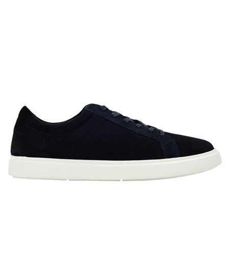 Mens Tais Suede Trainers Navy Dune London