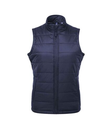 Premier Womens/Ladies Recyclight Padded Vest (Navy) - UTPC5322