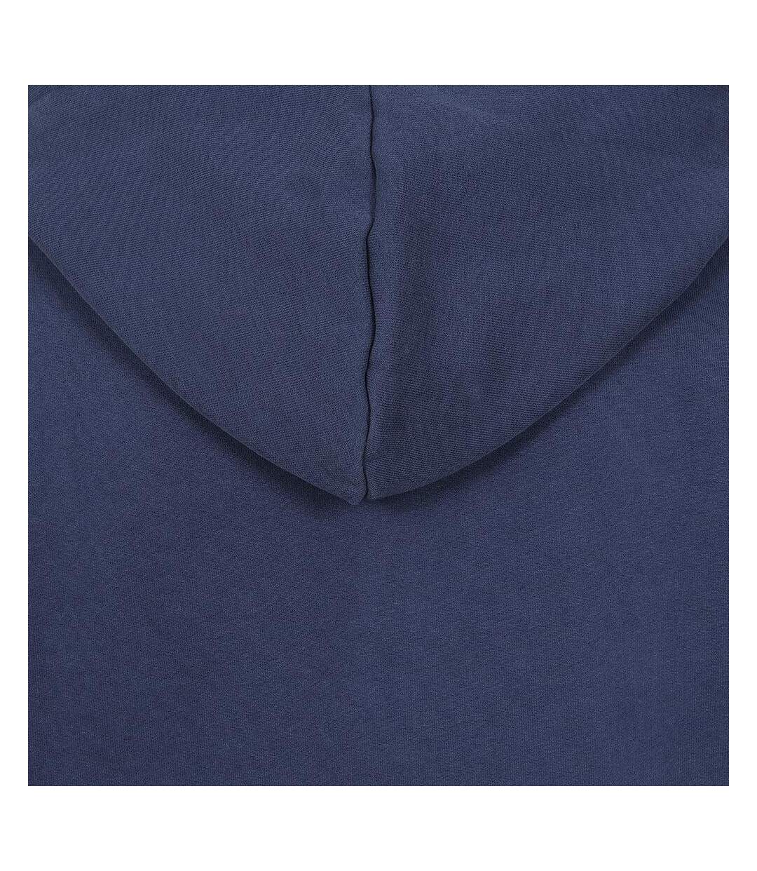 Mens Button Neck Hoodie Marine Lazy Jacks-4