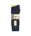 3 Paires Chaussettes Randonnée Homme Coton Vintage-2
