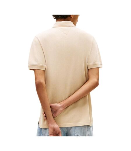 Polo écru homme tommy hilfiger regular