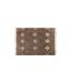 Tapis Déco en Laine Dahlia 200x300cm Marron Foncé-1
