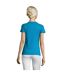 T-shirt Regent Femme Turquoise Pâle SOLS-2