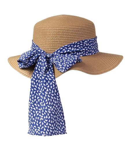 Isotoner Chapeau femme foulard décoratif, ajustable tour de tête